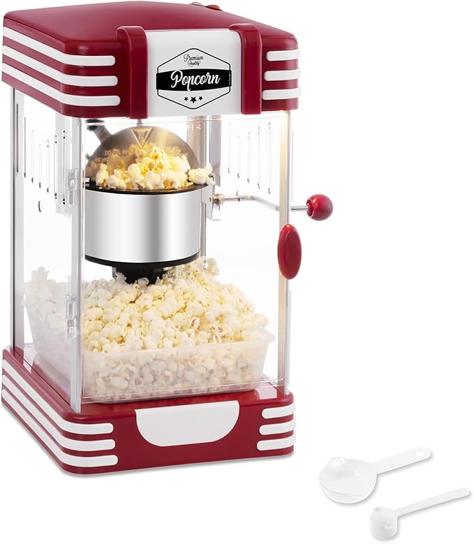 Bredeco BCPK-300-WR Palomitera Mini Máquina de Palomitas (300 W ...
