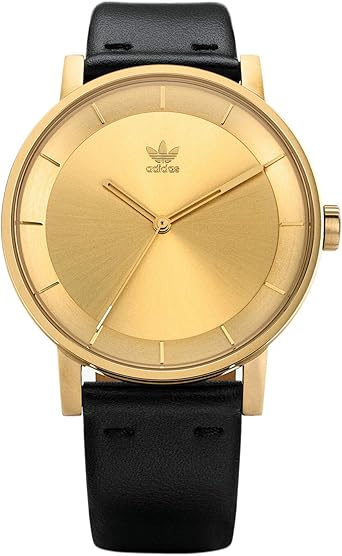 adidas leather watch