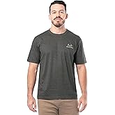 Realtree Mens Short Sleeve Graphic Performance Tee, Moisture Wicking Lightweight T-Shirt for Hunting and Outdoor Lifestyle