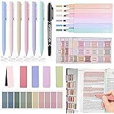NIGHTNOOK Bible Journaling Kit, Include 6 Bible Highlighters and 6 Pens No Bleed, 90 Laminated Bible Tabs, Magnetic Bookmarks, Sticky Notes, Study Supplies Essentials Set for Women & Men