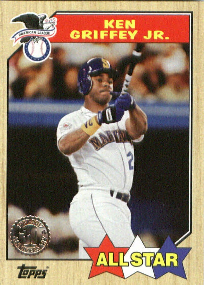topps all star rookie ken griffey jr