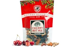 Cherry Republic Cherry Nut Mix - Nutrition-rich Trail Mix Featuring Montmorency Tart Dried Cherries, Almonds, Cashews & Pecans - Assorted Nut Mix - All-purpose, Healthy Snack Mix - 8 Ounces