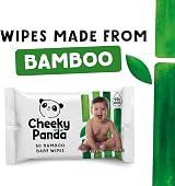 The Cheeky Panda Bamboo Baby Wipes White Unscented 64 Count Pack of 24 view 5