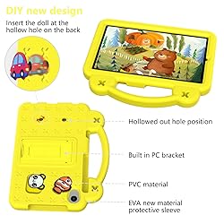 YRH for Onn 8 inch Tablet Case (2024) Gen 4