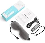 Aroma Season Heated Eye Mask Grey with 4 Temp Settings USB Type-C Controller view 7