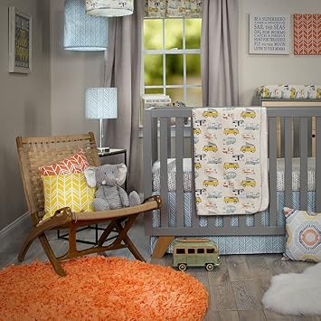 camping themed crib bedding