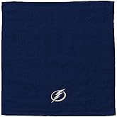 Northwest Tampa Bay Lightning NHL Team Logo Wash Cloth 4 Pack 12 x 12 Inches