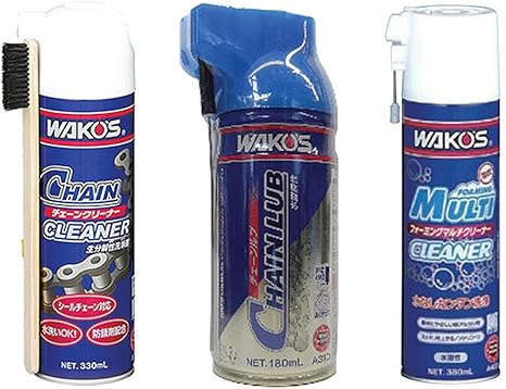 Amazon お得なクリーニングセット Wako S ワコーズ フォーミングマルチクリーナー チェーンクリーナー チェーンルブ Wako S ワコーズ マルチクリーナー
