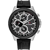 Amazon.com: Tommy Hilfiger 1710484 Men's Stainless Steel Case and