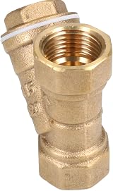 AB Tools 1/2" Inline Y Strainer Debris Filter Brass Stainless Steel WRAS view 3