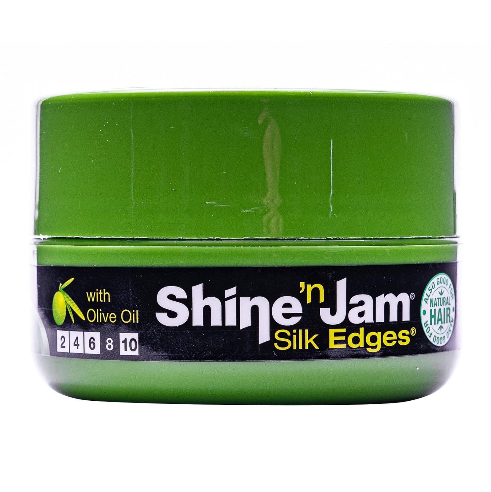 Ampro Shine 'N Jam Hair Conditioning Gel, Silk Edges, 2 Ounce
