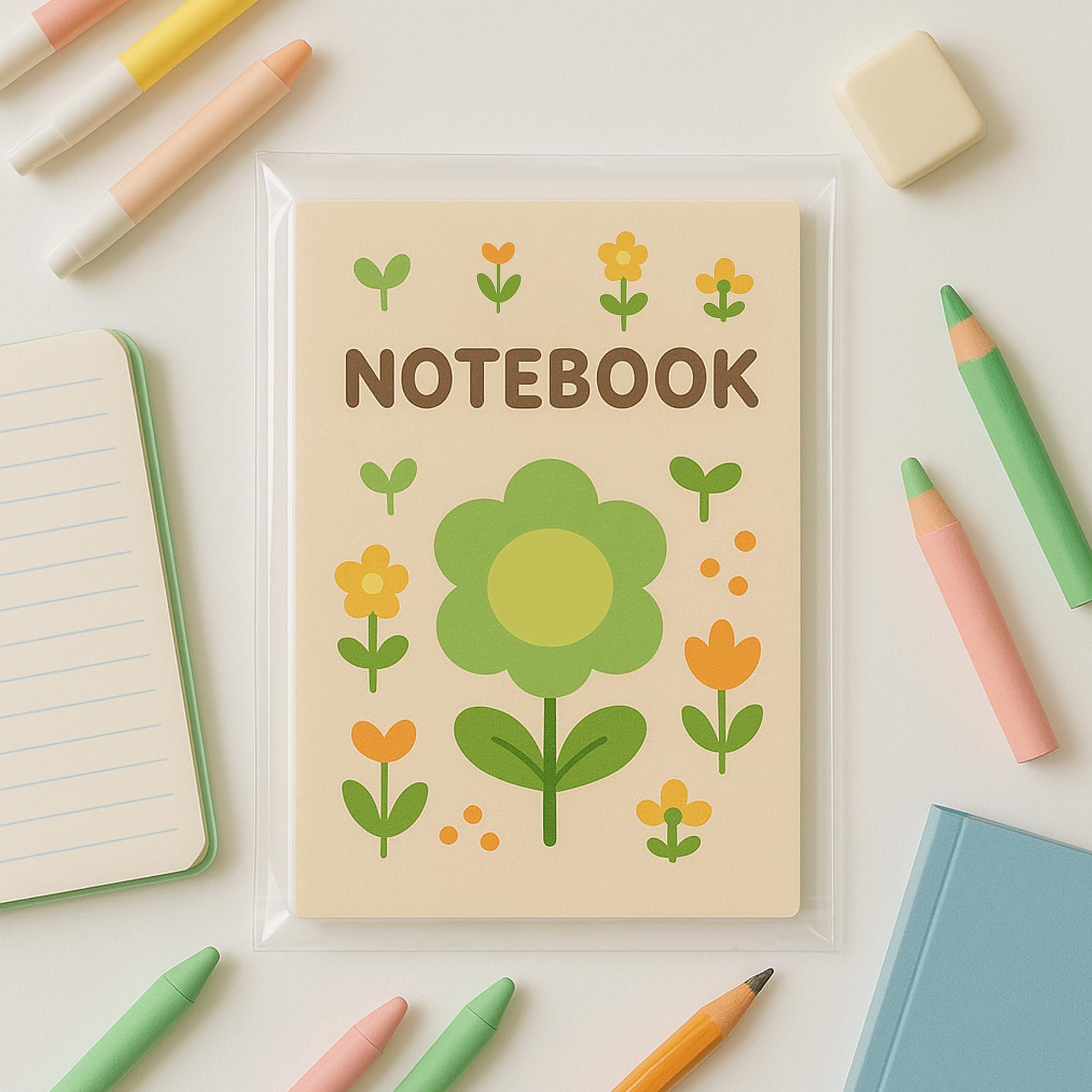 Morepack Self Sealing Cellophane Bags,6x9 Inches 200 Pcs Clear Cookie Bags Resealable Cellophane Bag for Packaging Cookies,Favors,Products,Candy