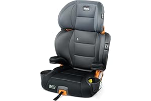 Chicco KidFit ClearTex Plus 2-in-1 Belt-Positioning Booster Car Seat, Backless and High Back Booster Seat, for Children Aged 