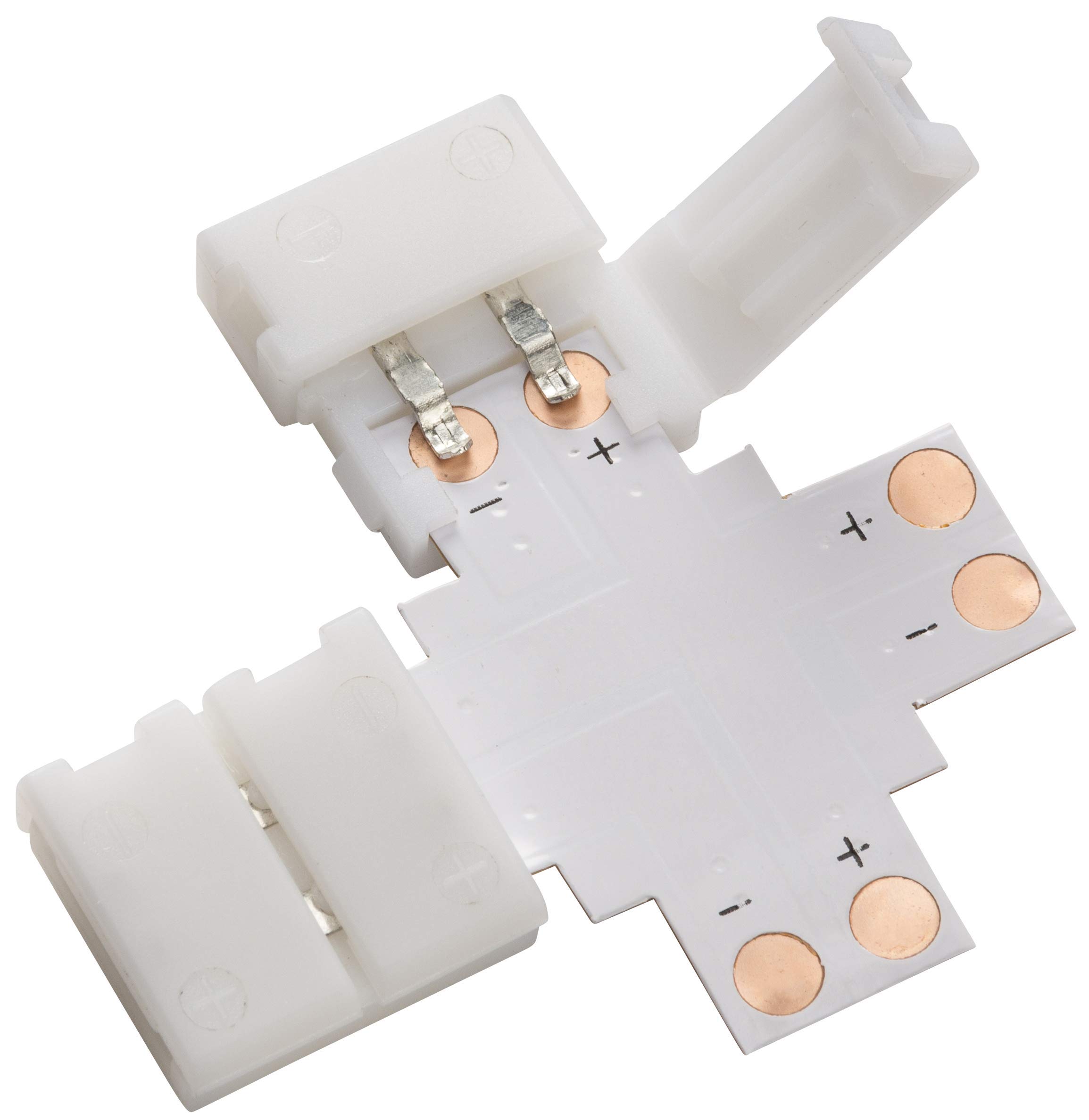 12V / 24V LED Flex 4-Way Connector - Single Colour