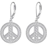 925 Sterling Silver Hummingbird/Cat/Octopus/Fox/Mermaid/Capybara/Dragonfly/Sloth Dangle Earrings Cute Animal Jewelry Birthday Gifts for Women