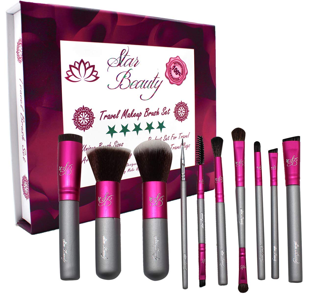 small makeup brush travel case