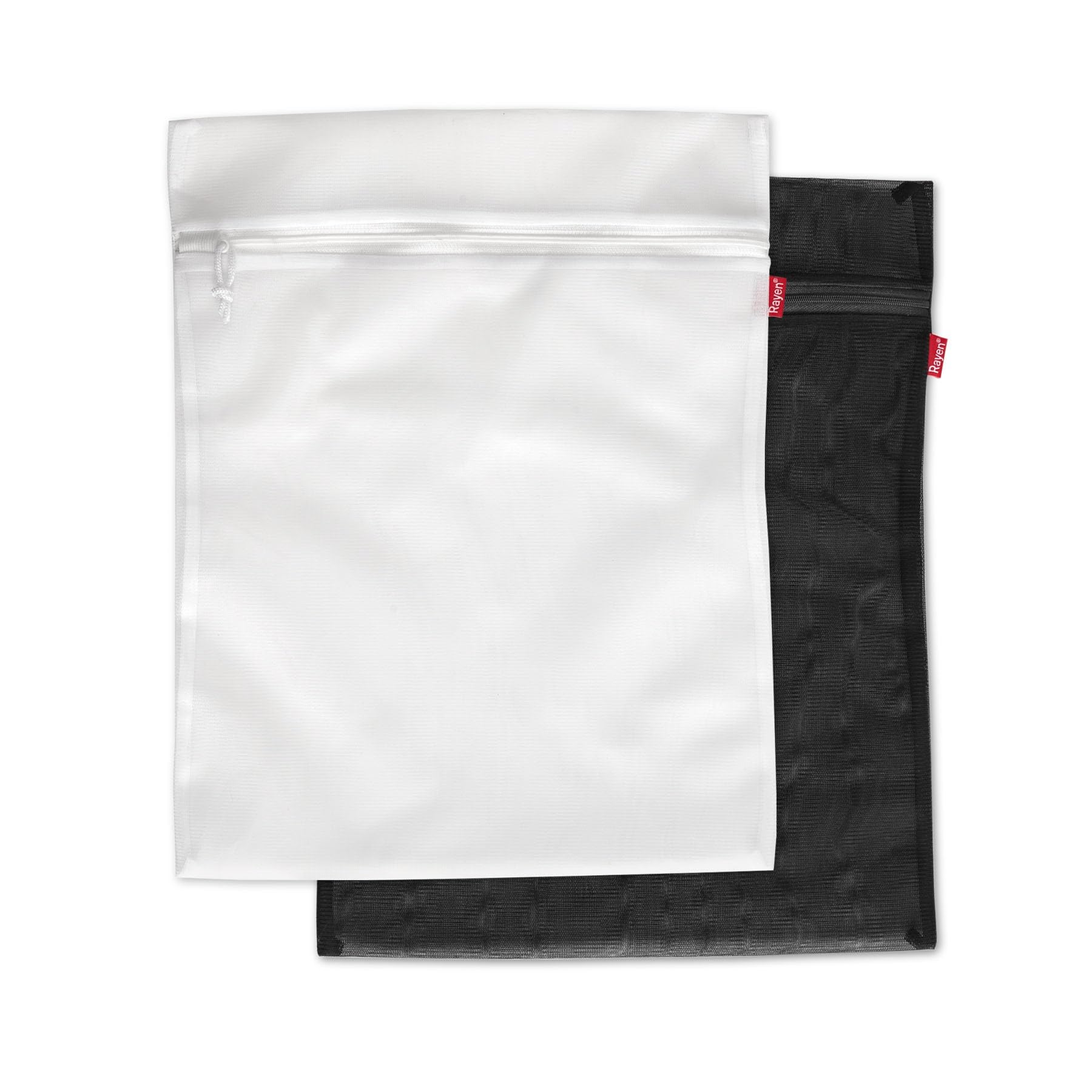 Rayen Washer & Dryer Bag | Protects Your Clothes Zippered | with Security lockdowns | Black White, 50 X 40 Cm