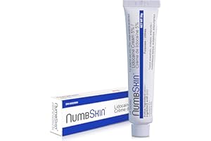 Numbskin Tattoo Numbing Cream | 5% Lidocaine Topical Anesthetic Cream | Maximum Strength Fastest Acting Pain Relieving Cream 