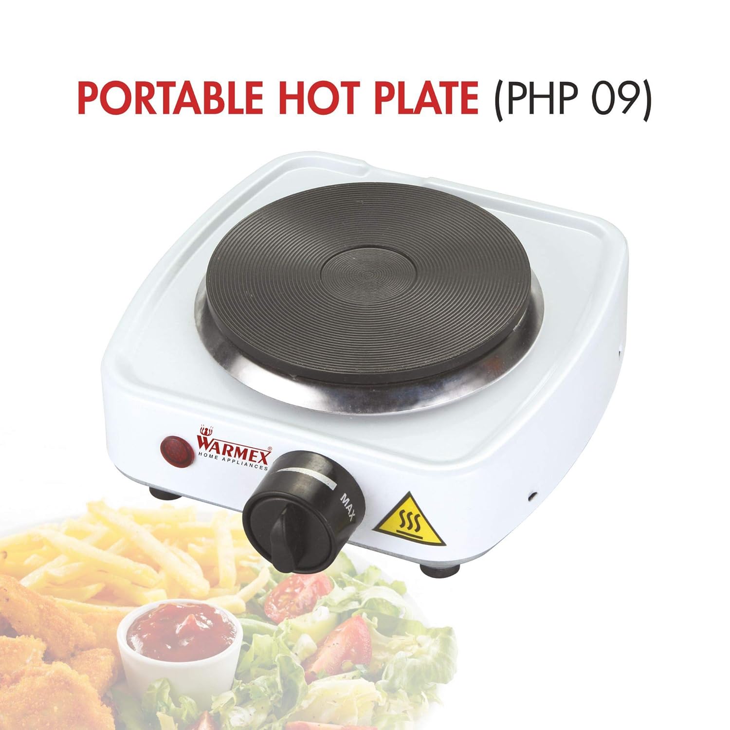Buy Warmex Portable Electric Stove PHP 09 400 Watts (White) Online at