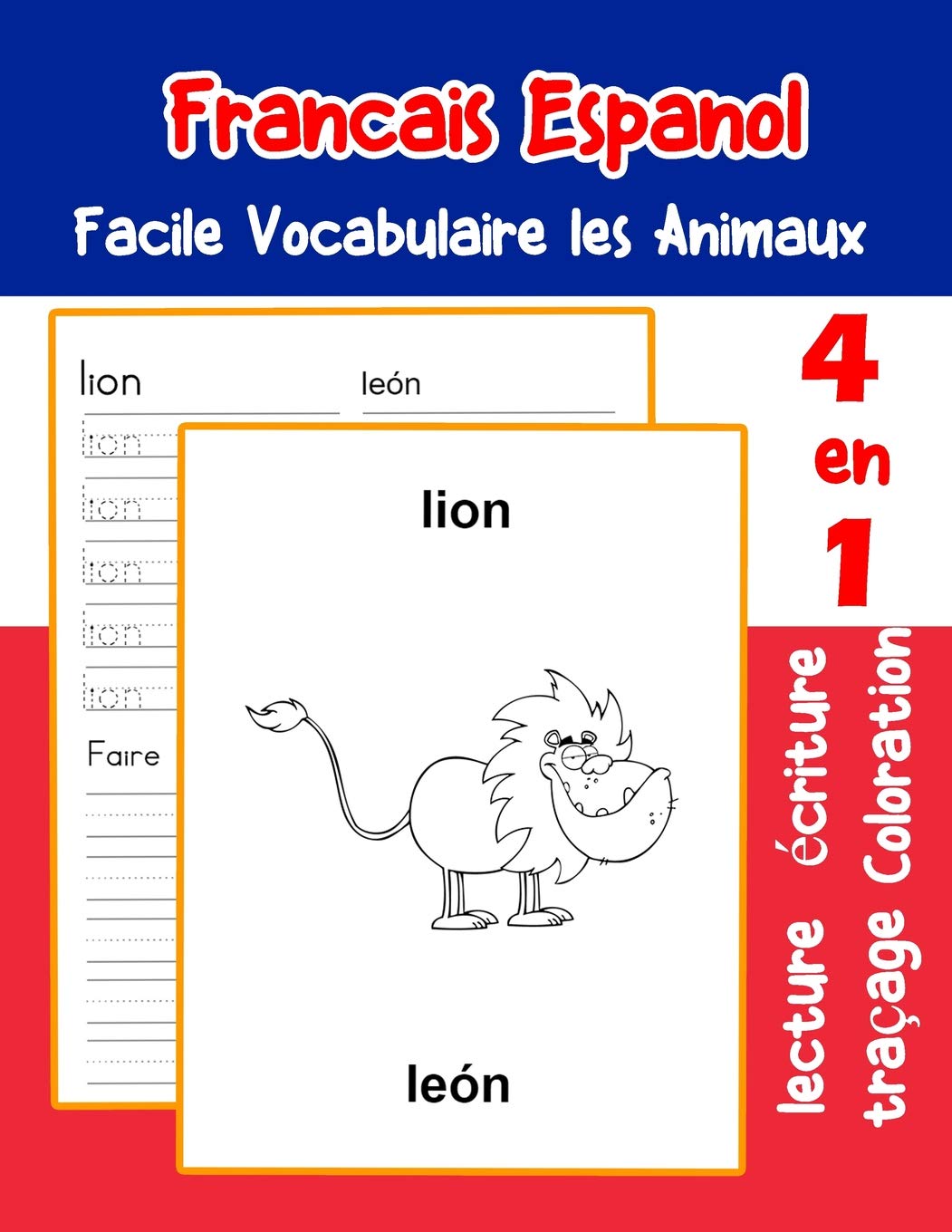 Francais Espanol Facile Vocabulaire Les Animaux De Base Francais Espanol Fiche De Vocabulaire Pour Les Enfants A1 B1 B2 C1 C2 Ce1 Ce2 Cm1 Cm2 Une Image En Francais French