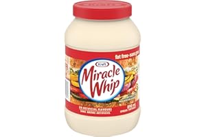 Miracle Whip Fat Free Spread, 890ml (Pack of 12)