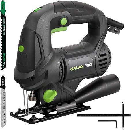 Scie Sauteuse Galax Pro 3 En 1 600w A Vitesse Variable 3000spm Guide Laser Action Orbitale