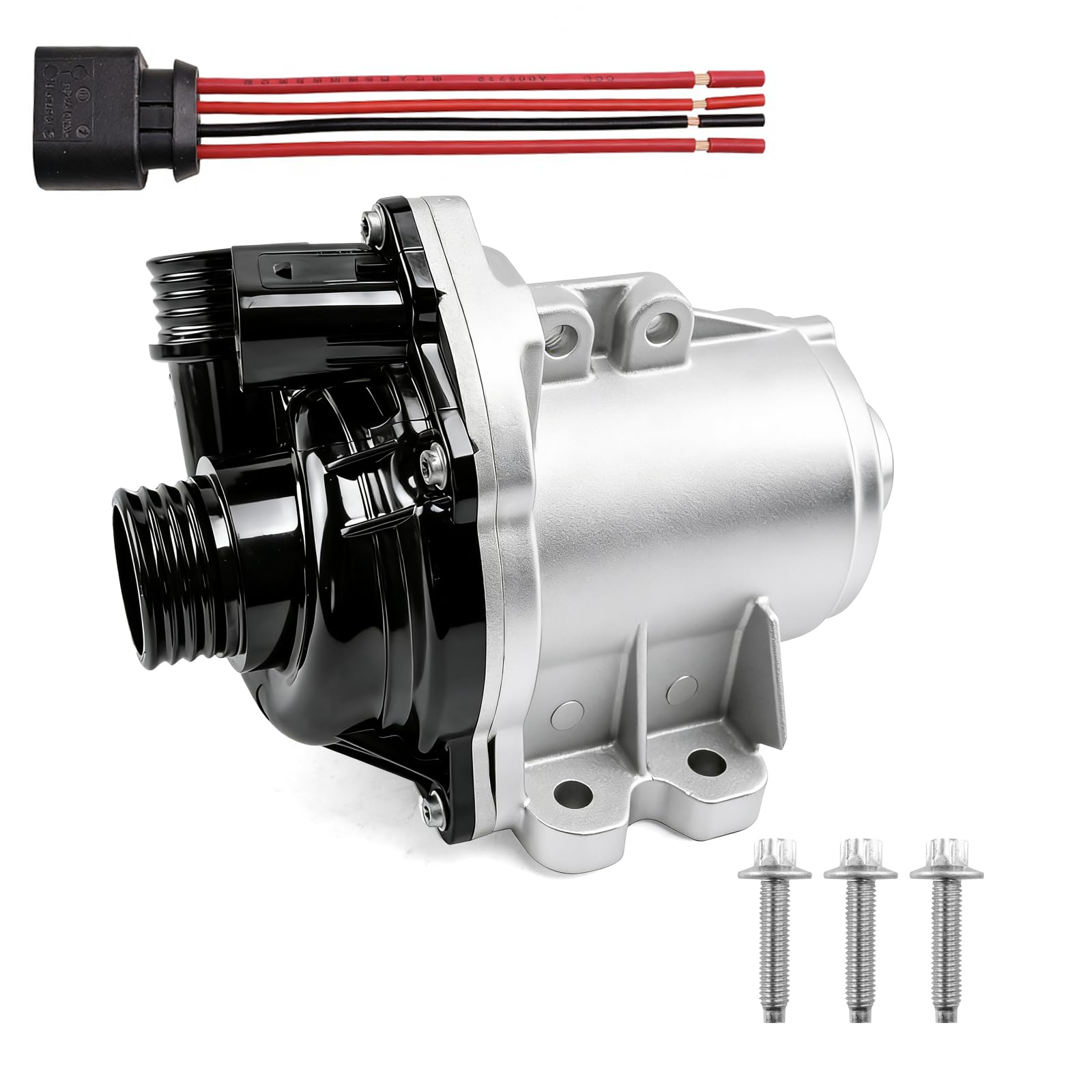 Photo 1 of DWLDMLWC N54/N55 3.0L Electric Engine Water Pump with Harness & Bolts - for BMW E60 E61 E82 E88 E90 F01 640i 535i 740i 740Li 135i 335i 335is 335xi 535xi 135is X1 X3 X4 X5 X6 Z4 11517632426 11517586929