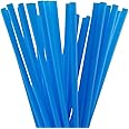 MagiDeal 10 Inch Drinking Straws (10 Inch x 0.28 Inch) (250, Blue)