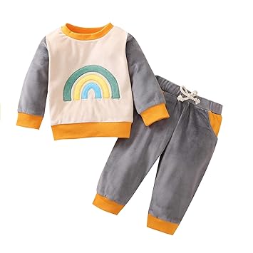 baby girl rainbow clothes