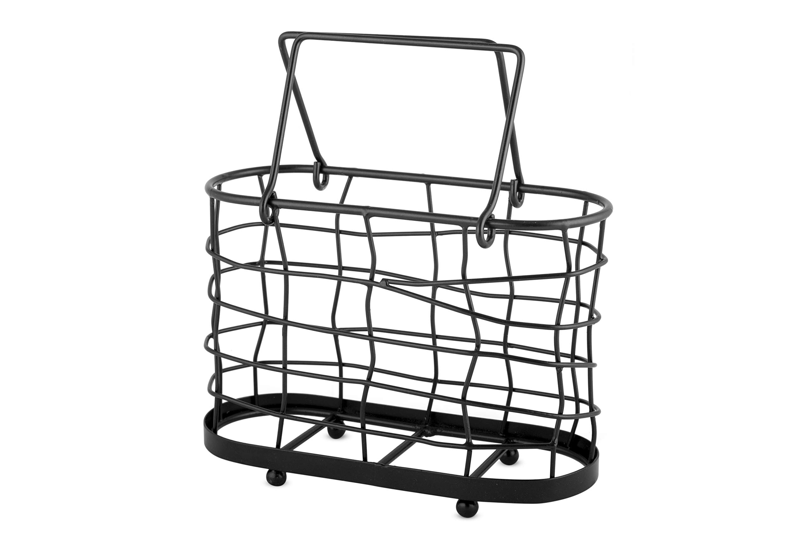 Buy GoCraft Upright Napkin Holder Farmhouse Black Wire Metal Napkin