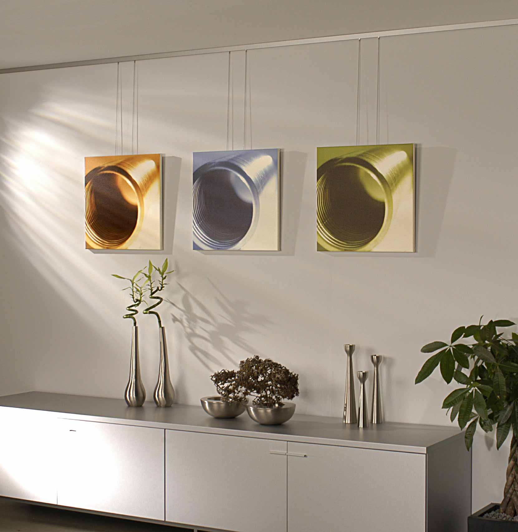 Arti Gallery Silver Looped Picture Hanging System Picture Rail Kit Buy