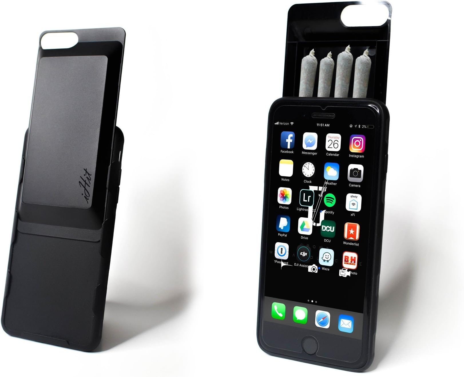iHit Stash Phone Case for iPhone 8