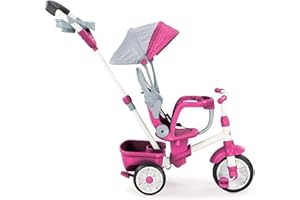 Little Tikes Perfect Fit 4-in-1 Trike, Pink, 9 months - 5 years