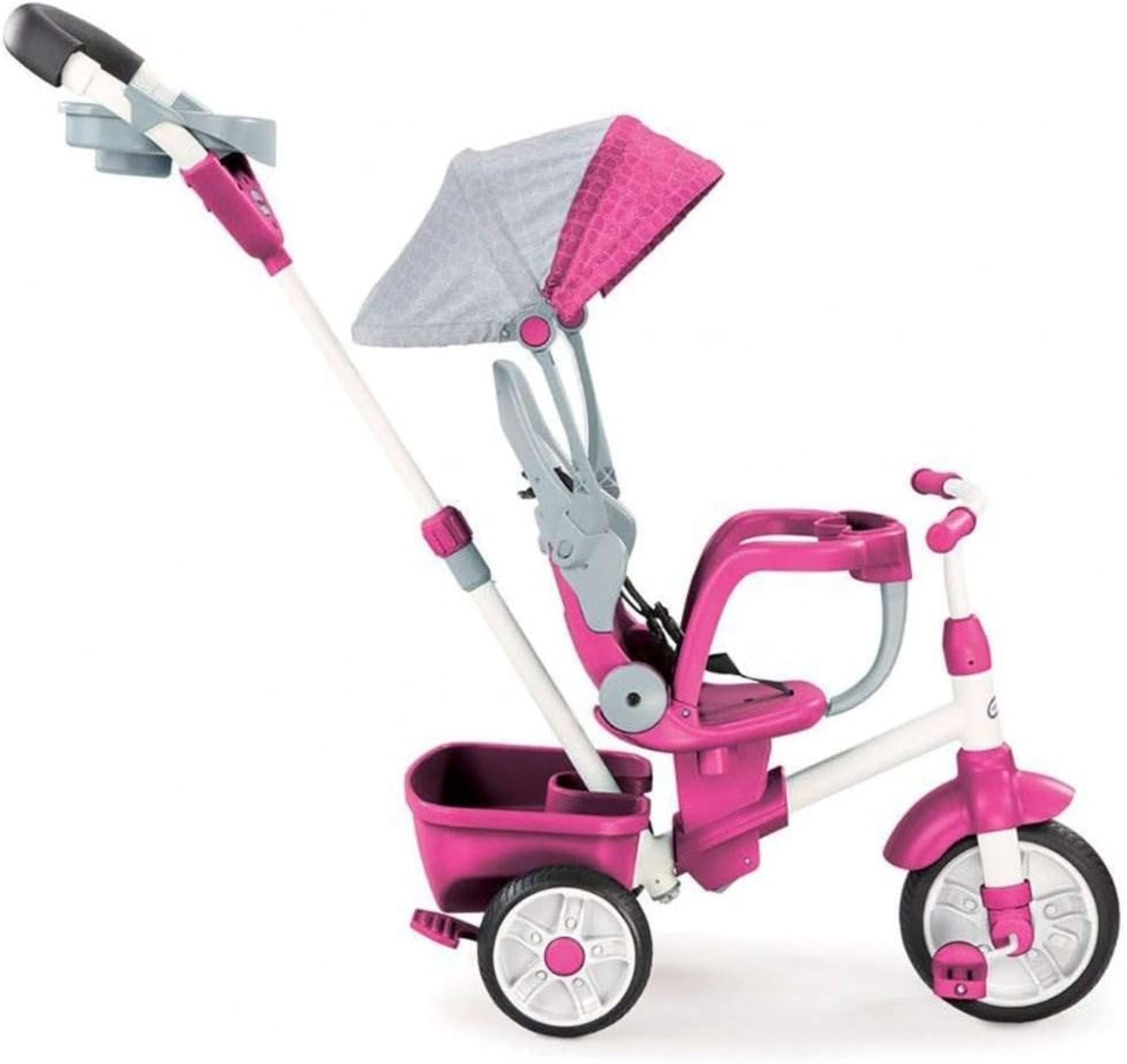 Little Tikes Perfect Fit 4-in-1 Trike, Pink, 9 months - 5 years
