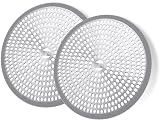 LEKEYE Shower Hair Catcher Drain Protector Strainer 2 Pack Stainless Steel
