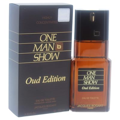 Jacques Bogart One Man Show for Men, Eau de Toilette Spray, Oud Edition, 3.33 Ounce