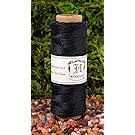 Hemp Cord Spool 10# 205 Feet/Pkg-Black