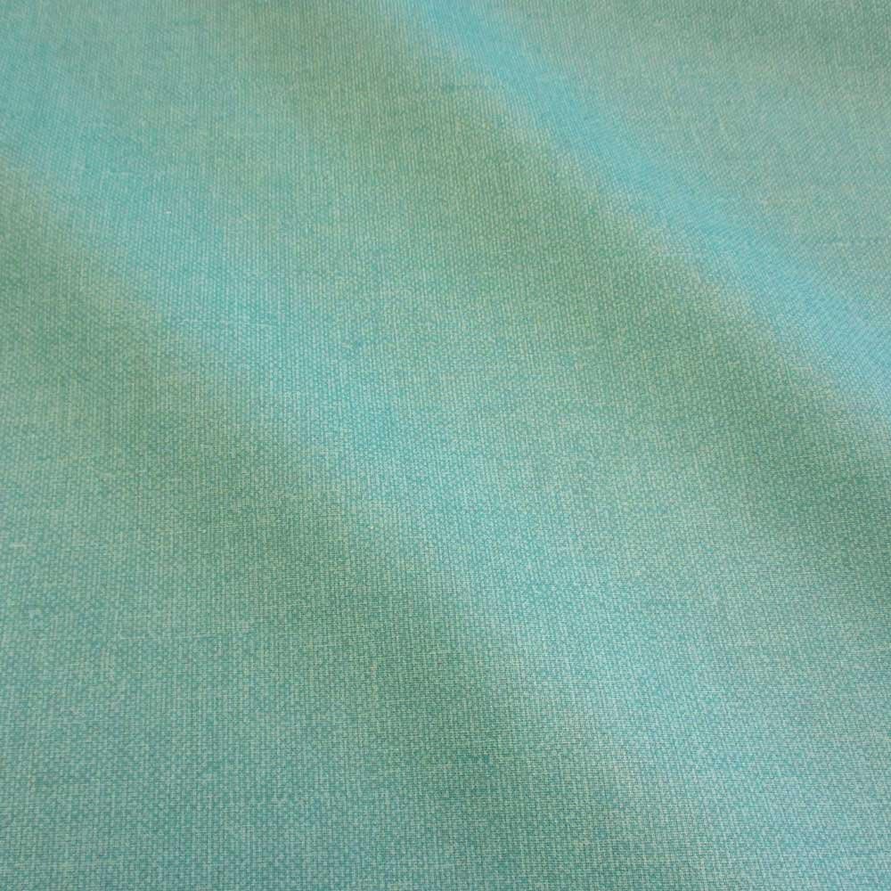 Plain Linen Look Table Cloth Turquoise Fabric By The Metre Waterproof Wipe Clean