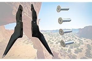 GENERIC Replacement Gaffs for Tree Climbing Spikes Set with Screws Evoke Gear