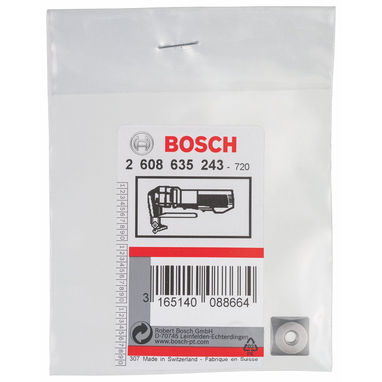Bosch Shear Upper Blade for Gsc 16, 160 (Accessories Shears)