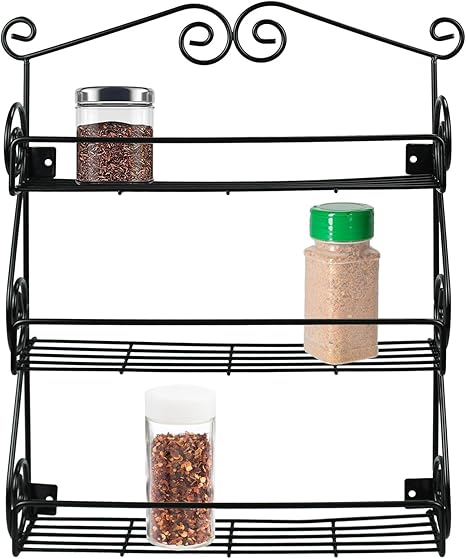 ASAB Swirl - Organizador de Especias para Pared, Estante de