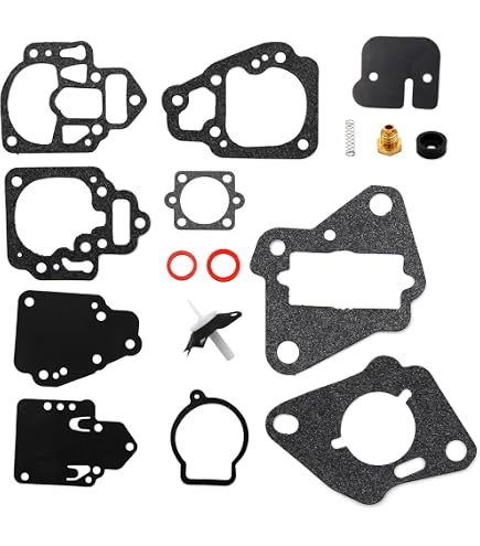 Quicksilver Mercury Carb Gasket Kit (2-Pack) – OEM 8112231 For 30-125 HP Outboards