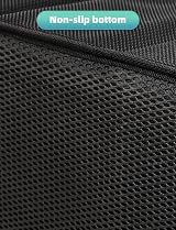 YOHOOLYO Car Seat Organiser Back Seat with 4 Compartments 4 Cup Holders view 8