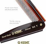 Kent 82T Handmade Folding Pocket Comb for Men Fine Tooth Made in England view 5