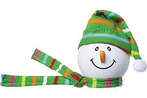 Tenna Tops Snowman Winter Hat & Scarf Car Antenna Topper/Auto Mirror Dangler/Cute Dashboard Accessory (Green)
