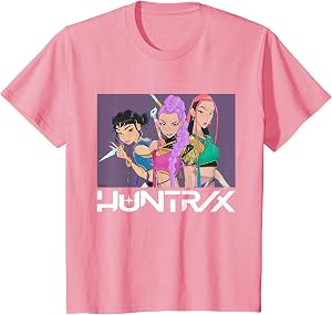 Kpop Demon Hunters HUNTR/X Officially Licensed T-Shirt
