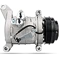 AC Compressor fits for Chevry Avalanche Tahoe Suburban Silverado GMC Sierra Yukon Hummer H2 and H3 4.8L 5.3L 5.7L 6.0L 6.2L 8.1L # CO 29002C 15-20941Air Conditioning Compressor