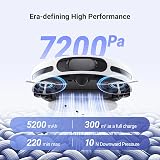 EZVIZ RS20 Pro Robot Vacuum All-in-One Station 7200Pa Pet Safe AI Obstacle view 3