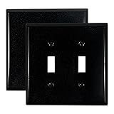 FunKiim Metal Electrical Outlet Covers, light