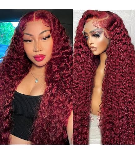 ❤️ ? 24” RED WAVY  LACE FRONT WIG? *NWT*
?? Amazon.com : Red Wig Realistic Lace Front Cosplay Wig Hot  main image 4